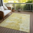 thumbnail image 6 of Addison Rugs Chantille Indoor/Outdoor Transitional Abstract Gold Washable Rectangle Rug, 3' x 5', 6 of 6