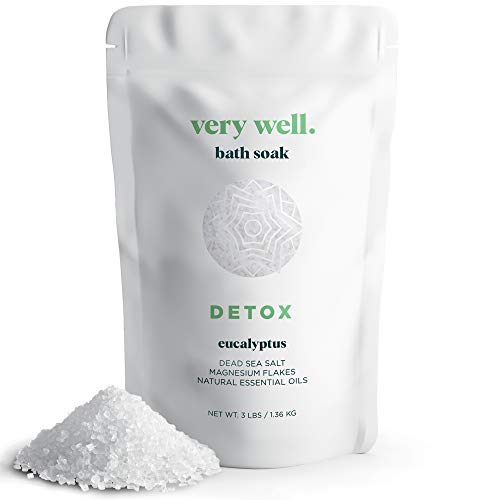 Very Well Natural Bath Salts Dead Sea Salt + Magnesium Chloride