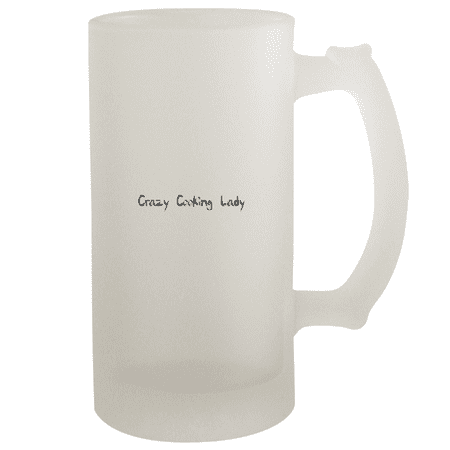 

Crazy Cooking Lady - 16oz Frosted Beer Stein Frosted