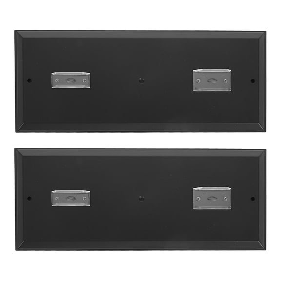 TABLZONE Black Plastic Motorcycle Display Stand Durable and Universal Fit 2Pcs