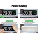 thumbnail image 2 of Digital Alarm Clock, Led Dimming Display Alarm Clock With Power, 2 of 5