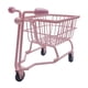 thumbnail image 1 of Mini carrito de compras, mini cesta de almacenamiento, modelo de carrito, lindo accesorio de fotografía. rosa, 1 of 9