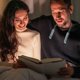 thumbnail image 3 of Luz de lectura para el cuello, 1100 mAh, luz LED flexible para libros para leer en la cama por la noche, luces manos libres para leer, correr, acampar, tejer, coser, 3 of 8