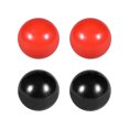 thumbnail image 2 of Unique Bargains Ball Knob M10 Female Thread Machine Handle 40mm Red 2Pcs / Black 2Pcs, 2 of 5