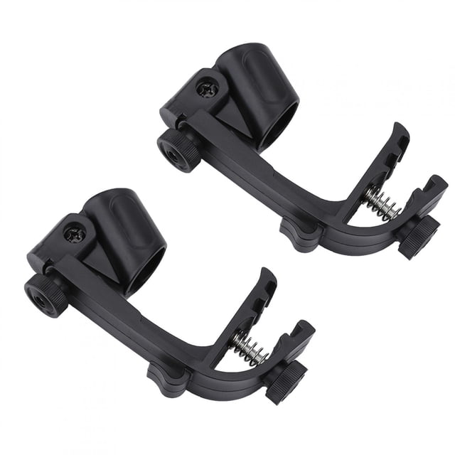 Microphone Drum Clamp,2 Pcs New Portable Microphone Drum Clips Leading Edge Technology