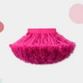 thumbnail image 3 of Mrasaso Clearance Items,Women Dress,Girls’ Short Soft Yarn Breathable Princess Skirt,Children's Clothing,Mesh Puffy Skirt for Special OccasionsHot Pink XS, 3 of 8