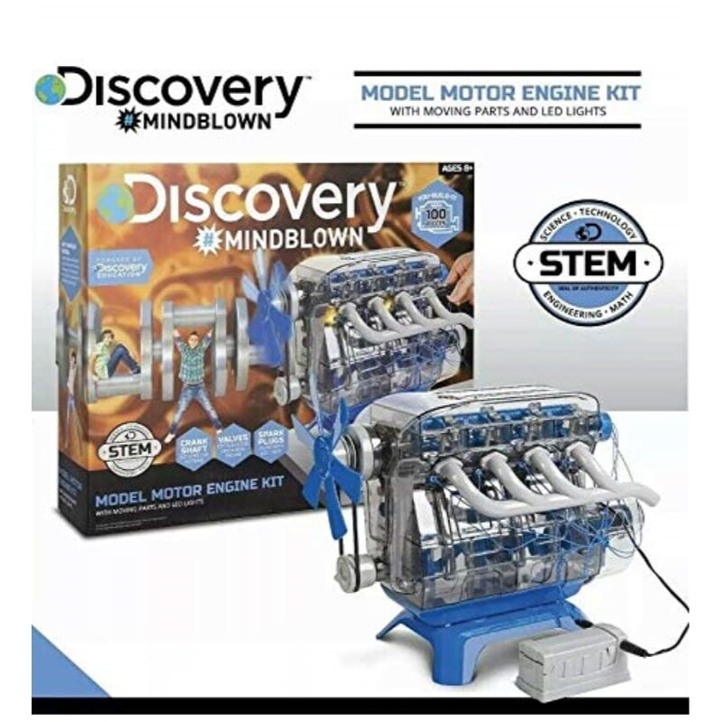 Discovery Mindblown STEM Model Motor Engine Kit