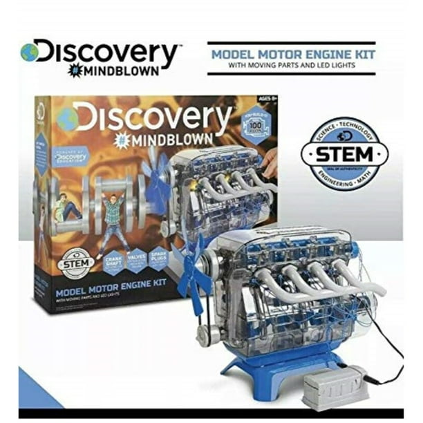 Discovery Mindblown STEM Model Motor Engine Kit