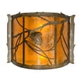 thumbnail image 5 of Meyda Tiffany 165158 Whispering Pines 2 Light 10" Tall Wall Sconce - Copper, 5 of 6