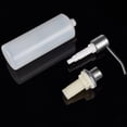 thumbnail image 5 of Kitchen Sink Soap Dispenser Stainless Steel Built in Soap Dispenser Brushed Nickel Countertop Dispenser Pump with Soap Bottle, 5 of 5