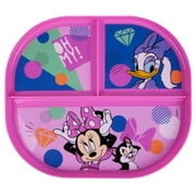 Disney Minnie Mouse 2-Sided Toddler Plate
