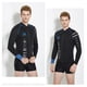 thumbnail image 4 of Traje de neopreno Top Tim Thermal Chaqueta Termal Traje de buceo Perrador solar Traje de surf Traje de baño para aeróbicos de agua Canógrata Surfing Kayak Negro 3xl 3mm Speravity OD003697-05, 4 of 7