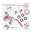 thumbnail image 5 of Robinet de Jardin à Double Sortie, Prises Séparées en Laiton de Haute Qualité pour une Utilisation Simultanée, Durabilité et Résistance aux Températures Extrêmes pour Applications Industrielles de Jardin à Domicile, 5 of 5