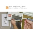 thumbnail image 5 of BLACK+DECKER LEDUC9-1WK LED Under Cabinet Kit with Motion Sensor, Dimmable Kitchen Accent Lighting, Tool-Free Install, Warm White 2700k, 9" Length, 1-Bar, 5 of 5