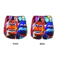 thumbnail image 5 of Lsque Five Nights At Freddy'S Printed Women's Running Shorts with Liner Pockets,Elastic Quick Dry Workout Athletic Gym Yoga Shorts,Womens High Waist Shorts-Large, 5 of 9