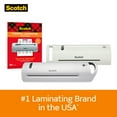 "Scotch Brand Thermal Laminating Pouches, SelfUse at Home, 3 mil Thick