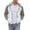 j2-White1, variant on LIIPEE Color Block Zip Up Hoodies For Men Long Sleeve Hooded Sweatshirts Male Autumn Winter Comfortable Casual Sweatshirt With Pockets,L
