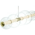 thumbnail image 4 of 47257-016 Eurofase Lighting Atomo - 50W 1 LED Chandelier-11.75 Inches Tall and 11.75 Inches Wide-Gold Finish-Clear Glass Color, 4 of 4