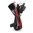 thumbnail image 2 of Universal Relay Wiring Harness， Universal Wiring Harness Kit With LED Working Lamp For 12/24V Cars Foglight Light Bar, 2 of 8