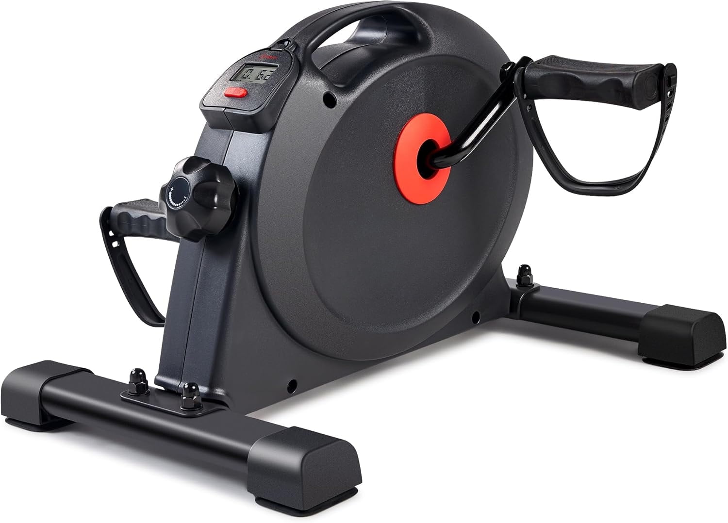 Sunny Health & Fitness Smart Motorized Mini Exercise Bike with 18