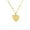 E, variant on Initial Necklaces for Women, 14K Gold Plated Round Letter Pendant Capital Monogram Necklace Alphabets from A-Z Chain Jewelry