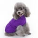 thumbnail image 3 of Suministros para mascotas Ropa para perros Suéter sólido para perros Ropa para perros Otoño e invierno, 3 of 6