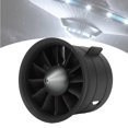 thumbnail image 1 of Ventilador De Conducto RC, Ventilador De Conducto Modelo De Avión De aleación De Aluminio De Plástico 80 Mm 12 Aspas Para Reemplazo, 1 of 7