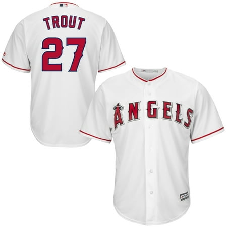 Mike Trout Los Angeles Angels Majestic Cool Base Player Jersey -