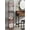 Black, variant on Olakee Rotating Large-Capacity Jewelry Organizer Stand for Earring, Necklace, Bracelet, Ring, Durable Metal & Wood, Girls & Women, Modern, Brown & White