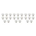thumbnail image 3 of ZheElen Decorative And Easy-to-install Flower Pulls Knobs For Unique Touch Wide Range white 3Set, 3 of 6