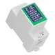 thumbnail image 4 of Medidor de riel DIN Bling Bling digital Voltímetro Amperímetro Monitor de energía eléctrica, 4 of 12