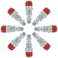 thumbnail image 5 of HOMEMAXS 10pcs Industrial Air Plug 1/4" Npt Male Quick Connect Pneumatic Plugs Air Compressor Parts Industrial Air Fittings For Pneumatic Tools, 5 of 7