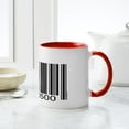 thumbnail image 6 of CafePress - Human Barcode Mug - 11 oz Ceramic Mug - Novelty Coffee Tea Cup, 6 of 6