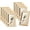 Wood, variant on Kromapolis 4x6 Picture Frame Set of 10, Photo Frame with HD Plexiglass, Display 4x6 Pictures, Gallery Wall Picture Frames for Wall and Tabletop Decoration, Wood