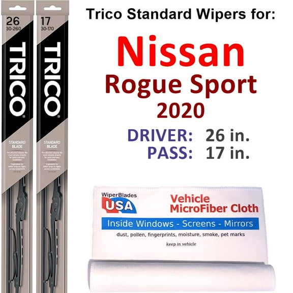 2020 Nissan Rogue Sport Wiper Blades (Set of 2)