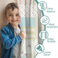 thumbnail image 3 of Blackout Kids Curtains,Pioneer Flower Floral Print Pattern Childrens Insulated Curtains Set Of 2,Bedroom Essentials,Toddler Room Decor 42"x54", 3 of 5