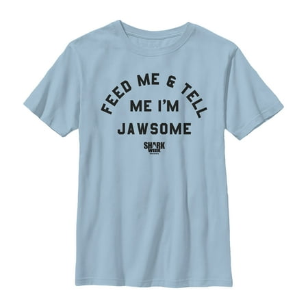 - Discovery Shark Week Boys' Feed Me & Tell Me I'm Jawsome T-Shirt