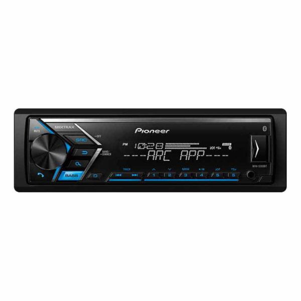USB AUX IN MG ZT-T Autoradio Pioneer mvh-s300bt Stereo Bluetooth Handsfree Kit