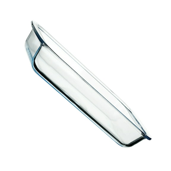 PBPBOX White Tempered Glass Baking Pan for Home, Oven, Microwave, and Dishwasher Use