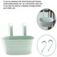 thumbnail image 3 of Maceta con gancho desmontable YONGSHENG cubo ovalado de metal para plantas color Verde Gris Naranja Blanco, 3 of 5