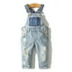 thumbnail image 1 of Overoles Vaquero Lindo y Delgado Denim Rasgado Para Niña,KIDSCOOL SPACE, 5-6 Años, 1 of 8