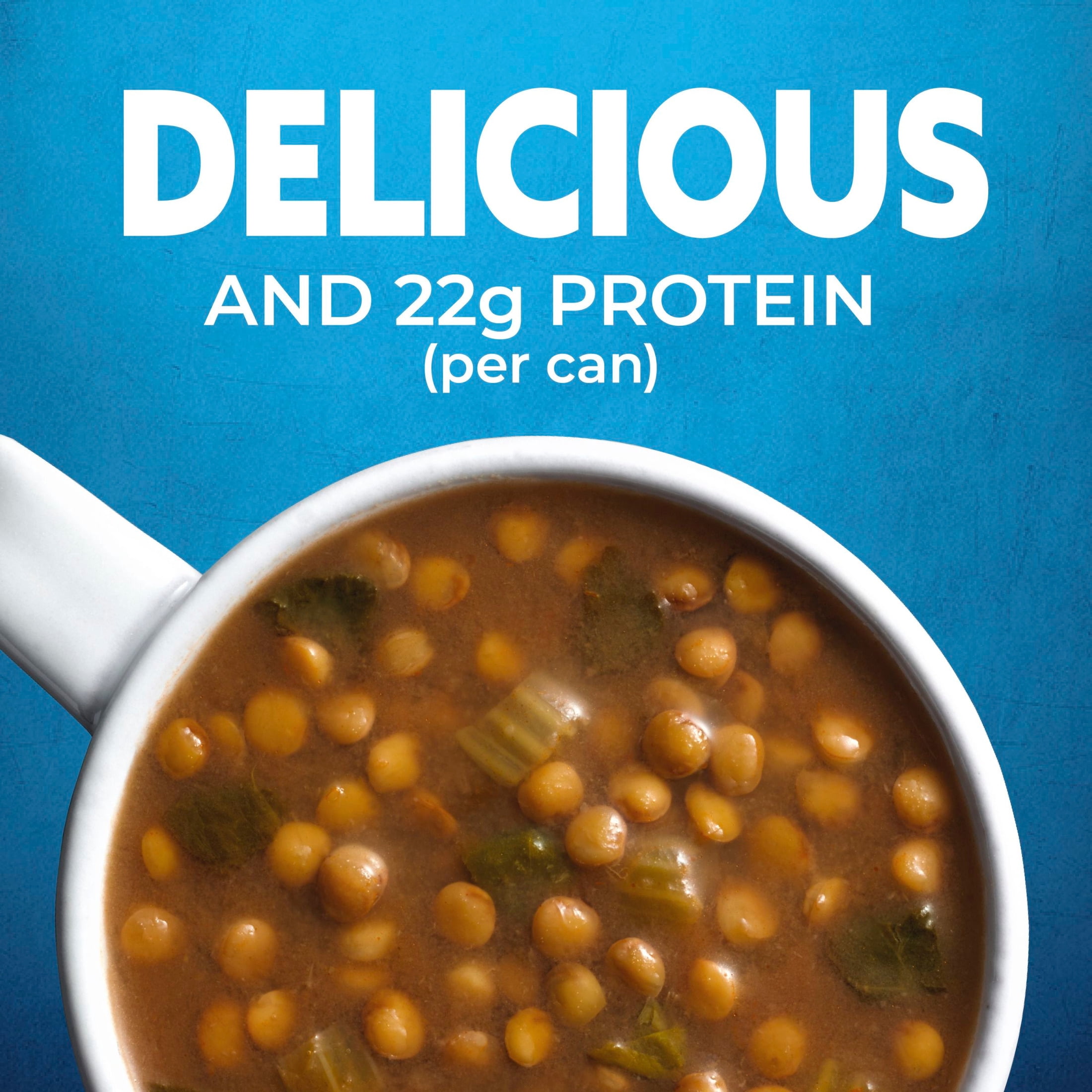 (2 pack) Progresso Lentil Soup, Vegetable Classics Canned Soup, Gluten Free, 19 oz