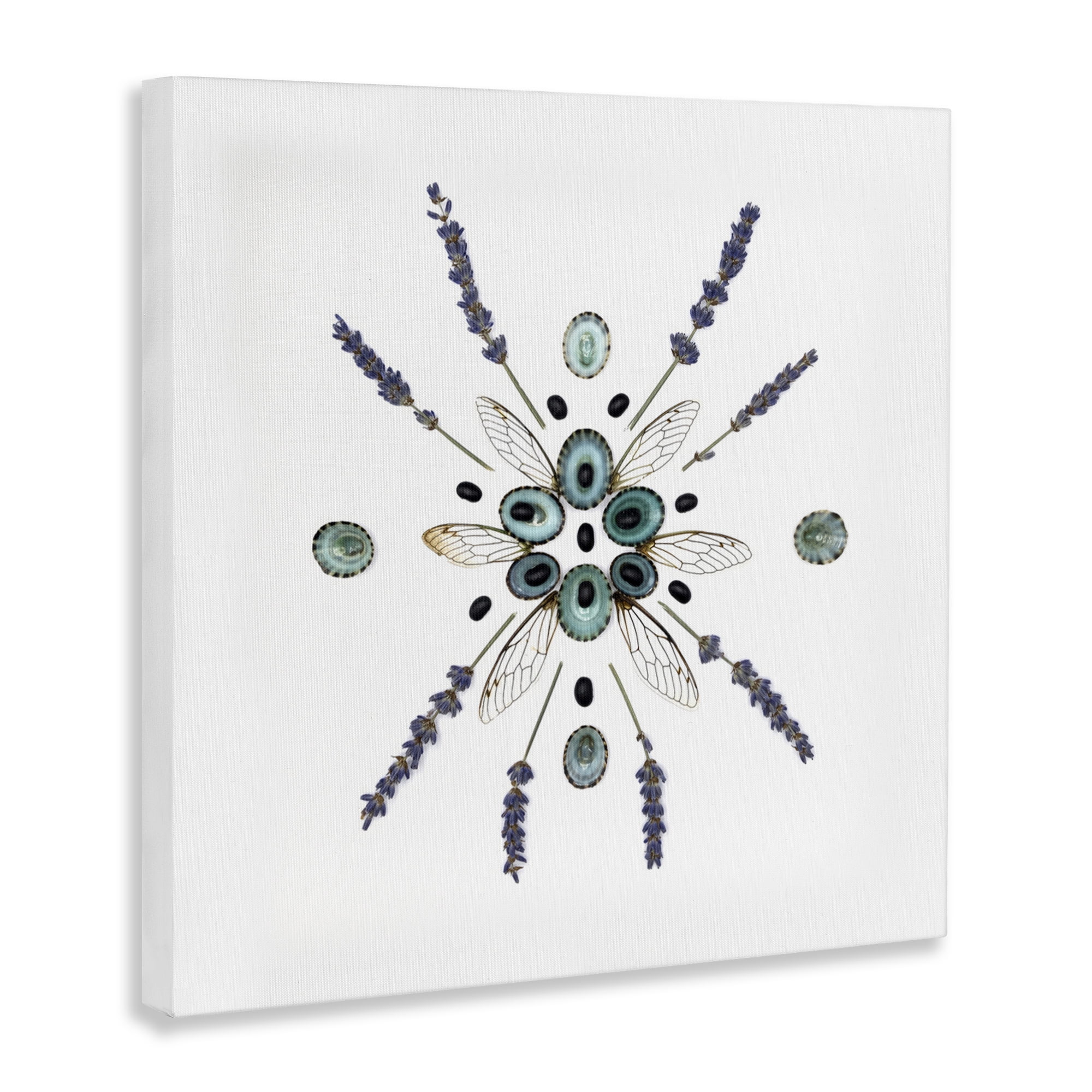 Stupell Industries Lavender & Delicate Wings Canvas Wall Art, design by Beth Adoette