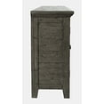 thumbnail image 5 of Jofran Rustic Shores 70" Coastal Distressed Acacia Six-Door Sideboard Cabinet, 5 of 8