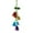Multicolor, variant on Crochet Flower Car Ornament - Purple Rearview Pendant - Cute for Ladies & Girls - Hanging Decoration - Car Accessory