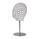 thumbnail image 1 of Pelucas Soporte de cabeza Modelo Soporte de cabeza Accesorio de salón Capacitación de peluquero Salón de belleza en casa y Plata, 1 of 9