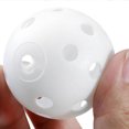thumbnail image 2 of Bolas De Entrenamiento De Golf De Plástico De 41 Mm Hueco De Flujo De Aire Con Bolas De Golf De Agujero Bolas De Práctica De Golf Al Aire Libre Vogacara OD014940-00, 2 of 5