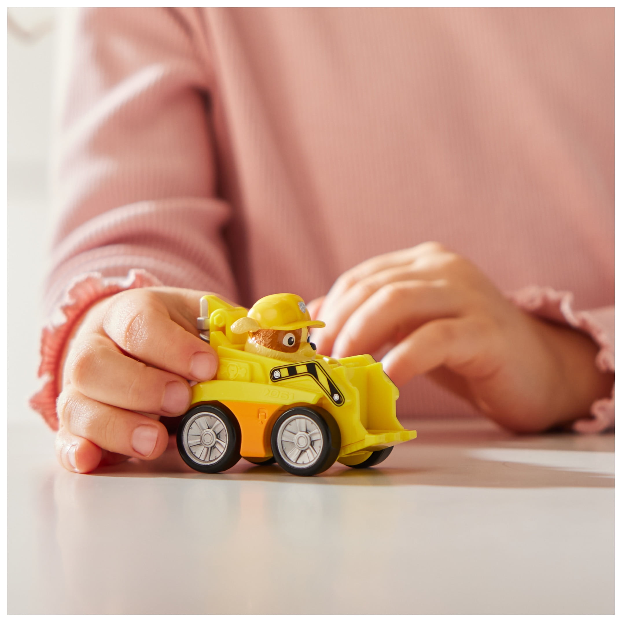 PAW Patrol: Pup Squad Racers Rubble Collectible Toy Car
