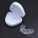 thumbnail image 4 of EeaseMX Protector bucal deportivo para adultos, protector bucal, protector bucal para ortodoncia, boxeo, artes marciales mixtas (MMA), karate, fútbol, hockey y rugby - Etapa 3 (blanco), 4 of 7