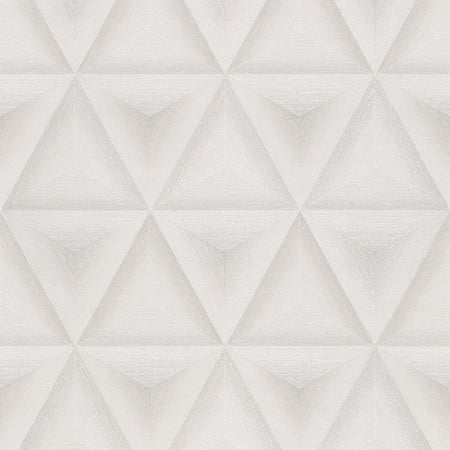 Sample. Concord Wallcoverings Geometric Textured Wallpaper Triangular ...